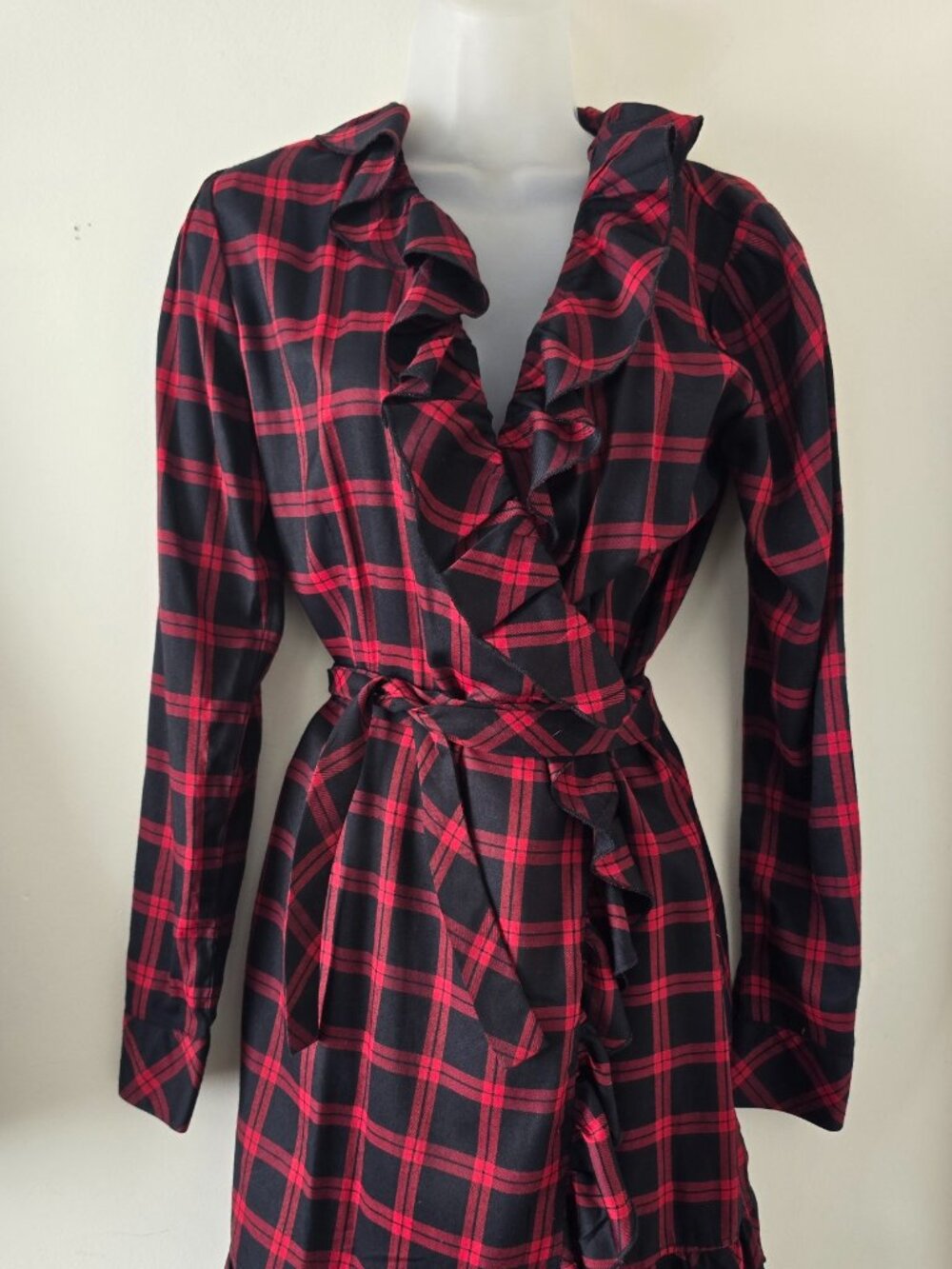 "Les Coyotes De Paris" Buffalo Check Dress - Teen Size 16